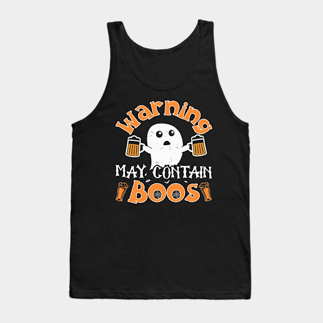 Warning May Contain Boos Tank Top by TheDesignDepot